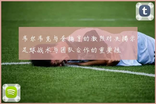 韦尔韦克与奈梅亨的激烈对决揭示足球战术与团队合作的重要性