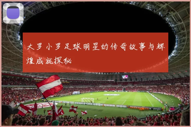 大罗小罗足球明星的传奇故事与辉煌成就探秘